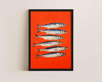 Red Sardines Print