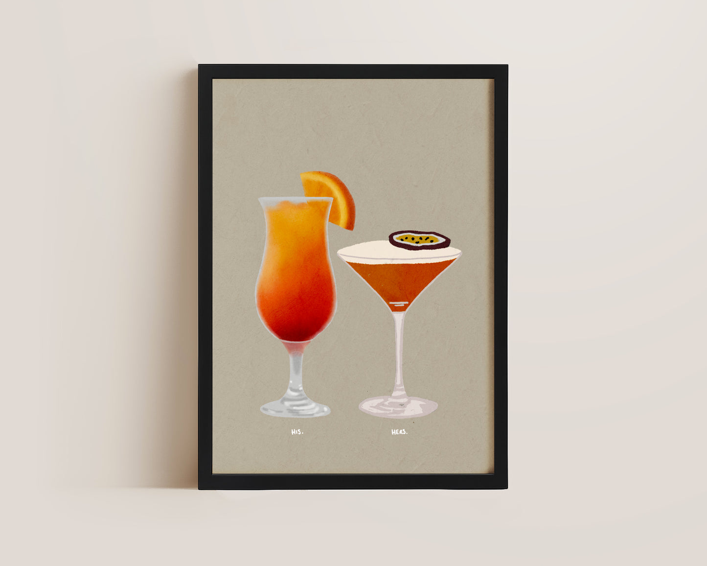 Sex On The Beach & Pornstar Martini Print