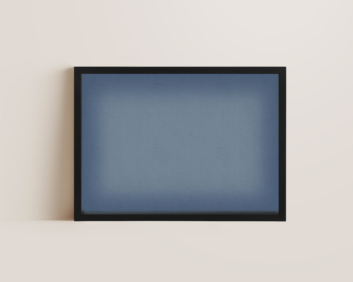 Sky Blue Abstract Wall Art Print