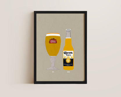 Stella & Corona Print
