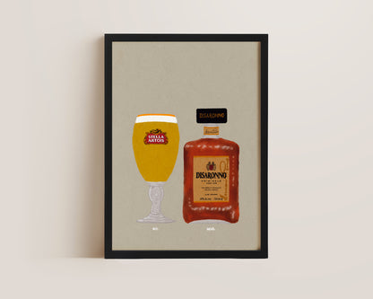 Stella & Disaronno Print
