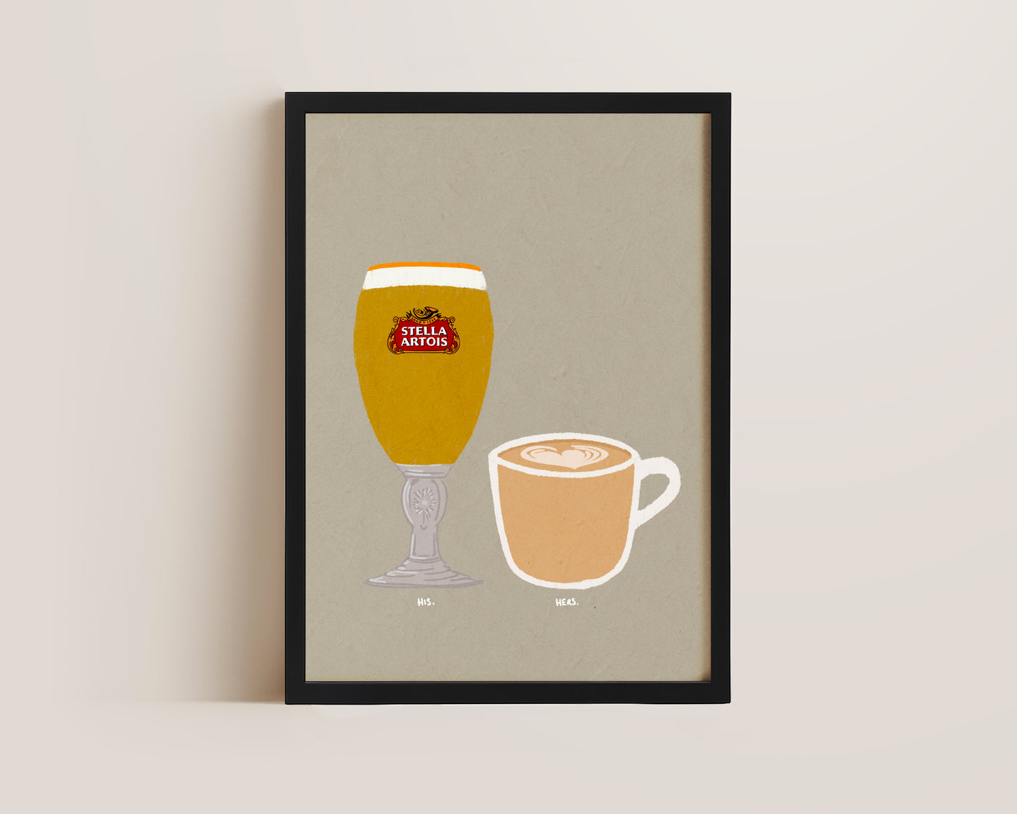 Stella & Latte Print