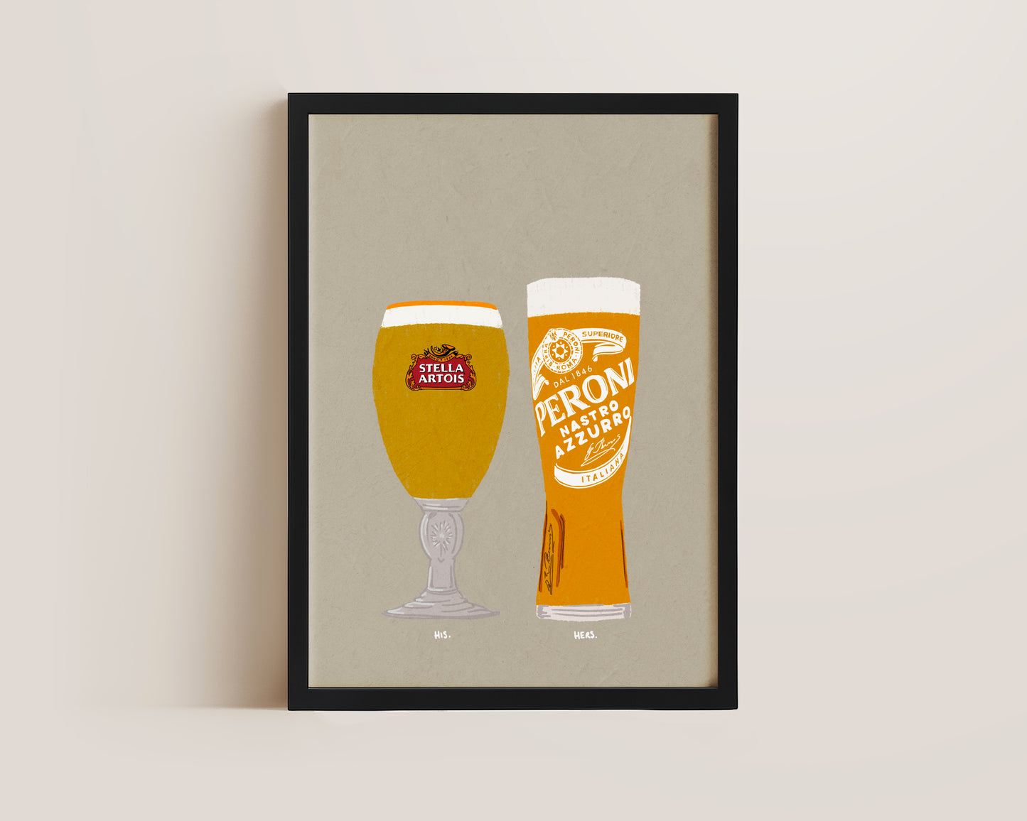 Stella & Peroni Print