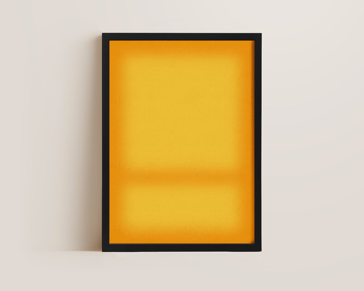 Sunlight Gradient Abstract Wall Art Print