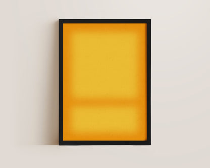 Sunlight Gradient Abstract Wall Art Print