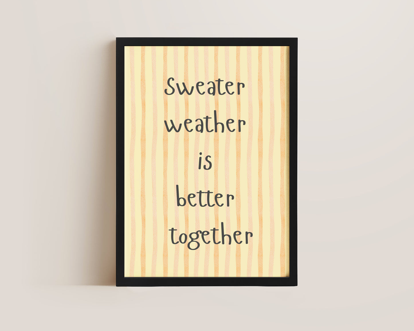 Sweater Weather Print