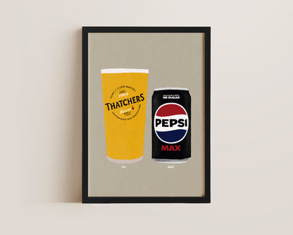 Thatchers & Pepsi Max Print