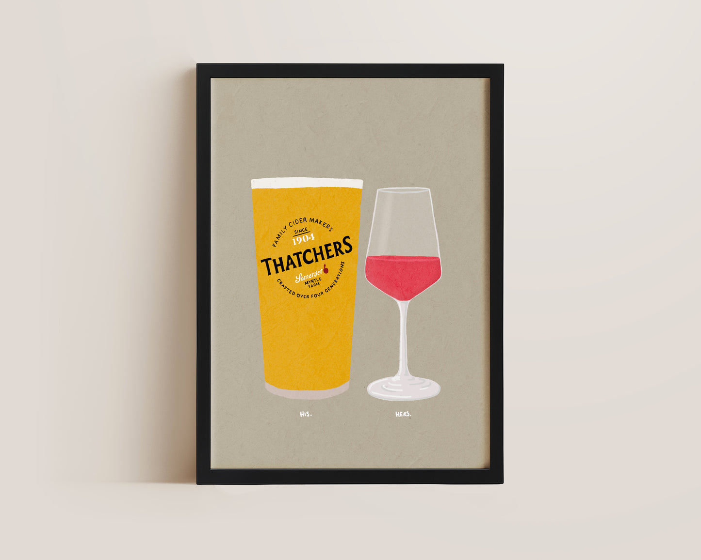 Thatchers & Rose Print