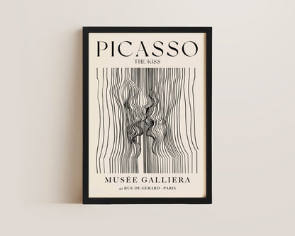 Picasso The Kiss Print