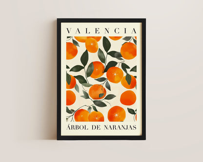 Valencia Oranges Print