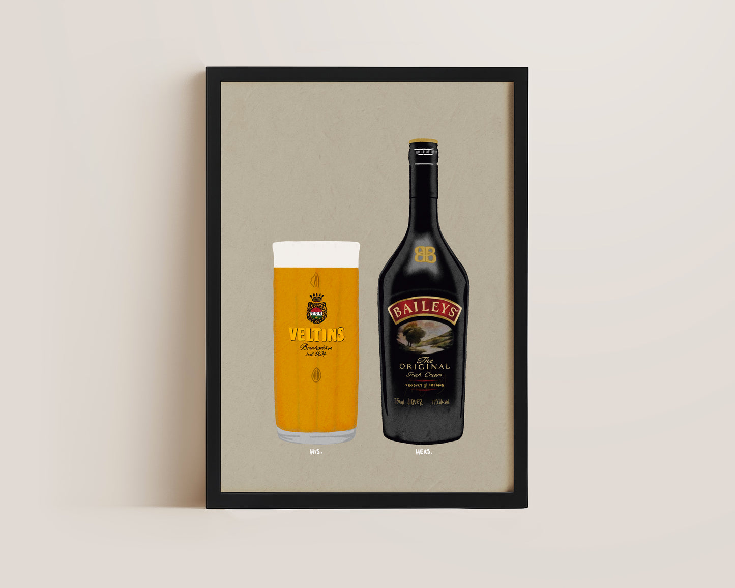 Veltins & Baileys Print