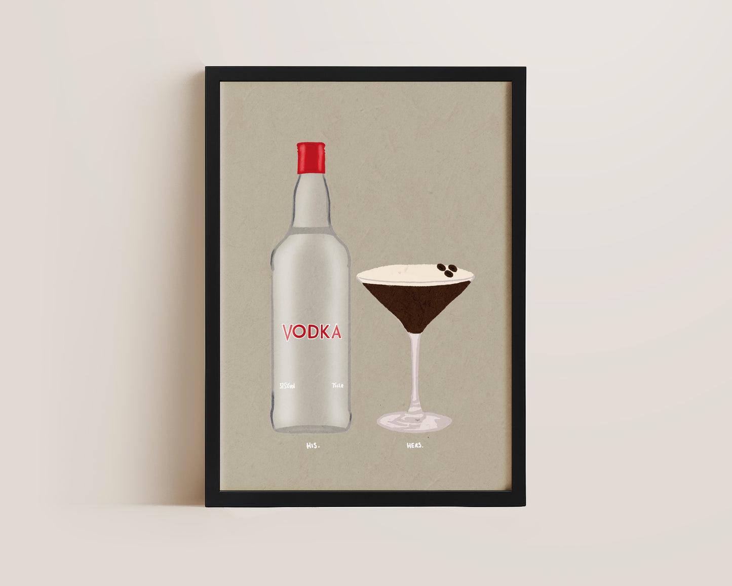 Vodka & Espresso Martini Print