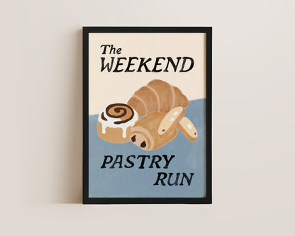 The Weekend Pastry Run Print