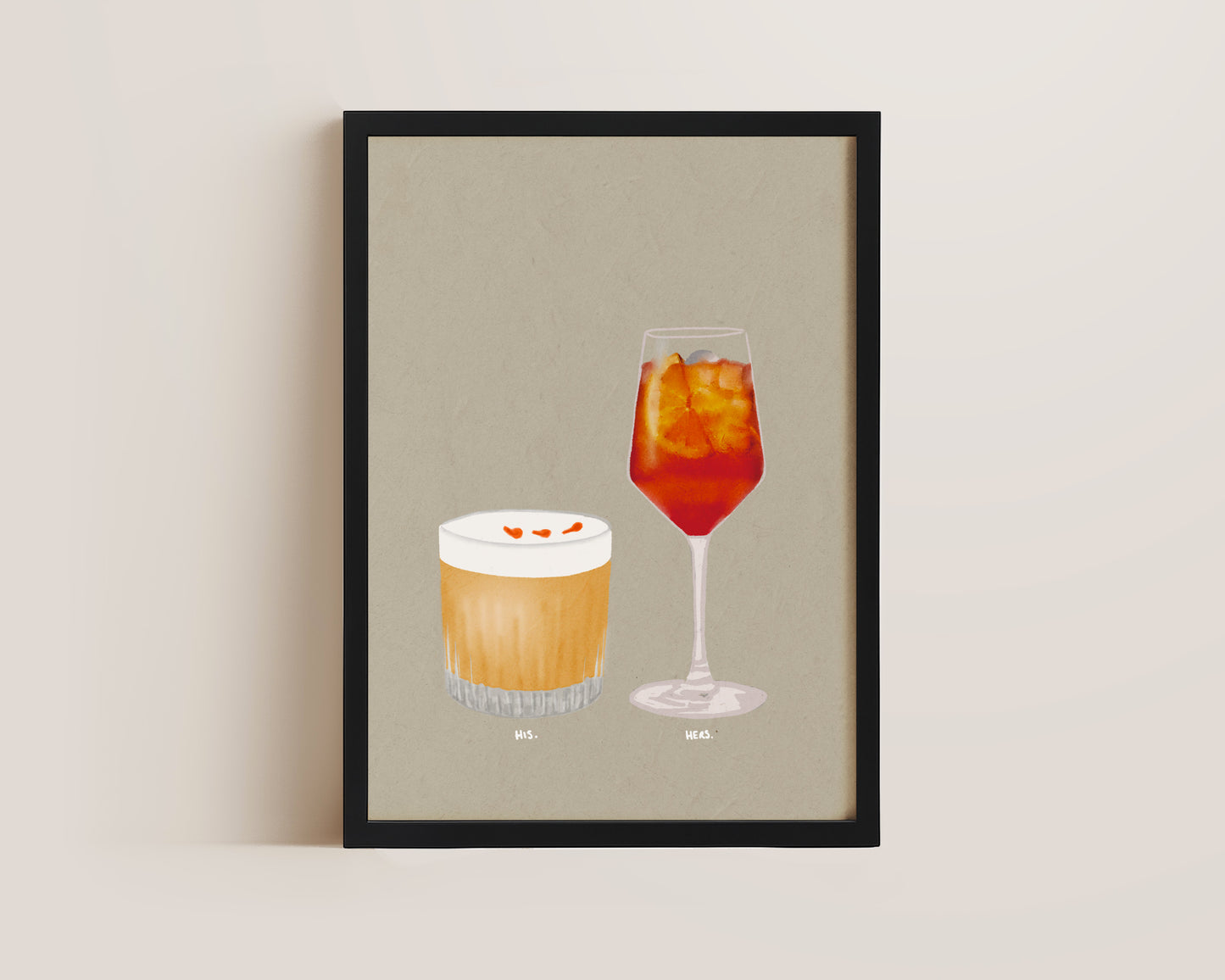 Whisky Sour & Aperol Spritz Print