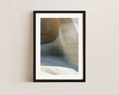 White Caves Print