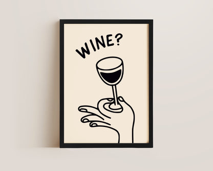 Wine? Print