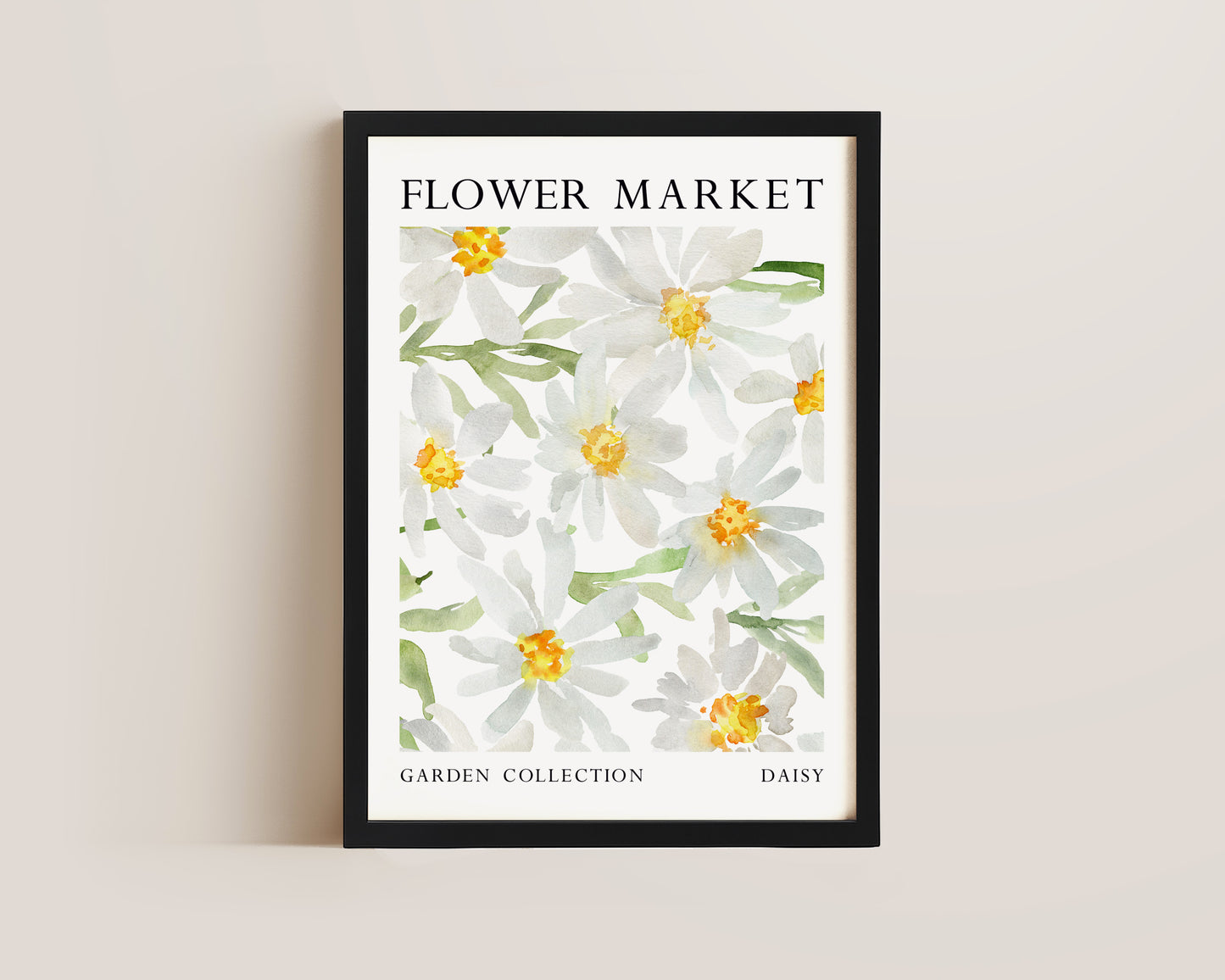 Flower Market Daisy Print