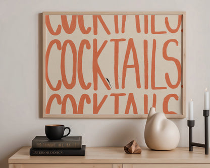 Cocktails Print