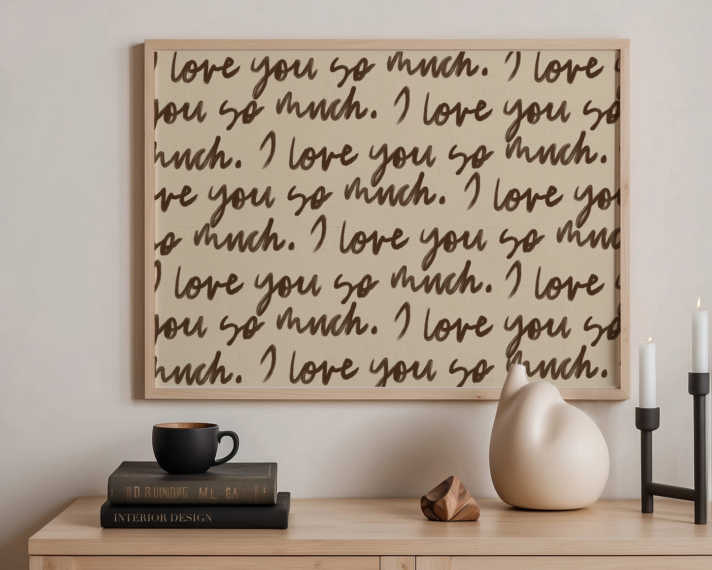 I Love You So Much Print