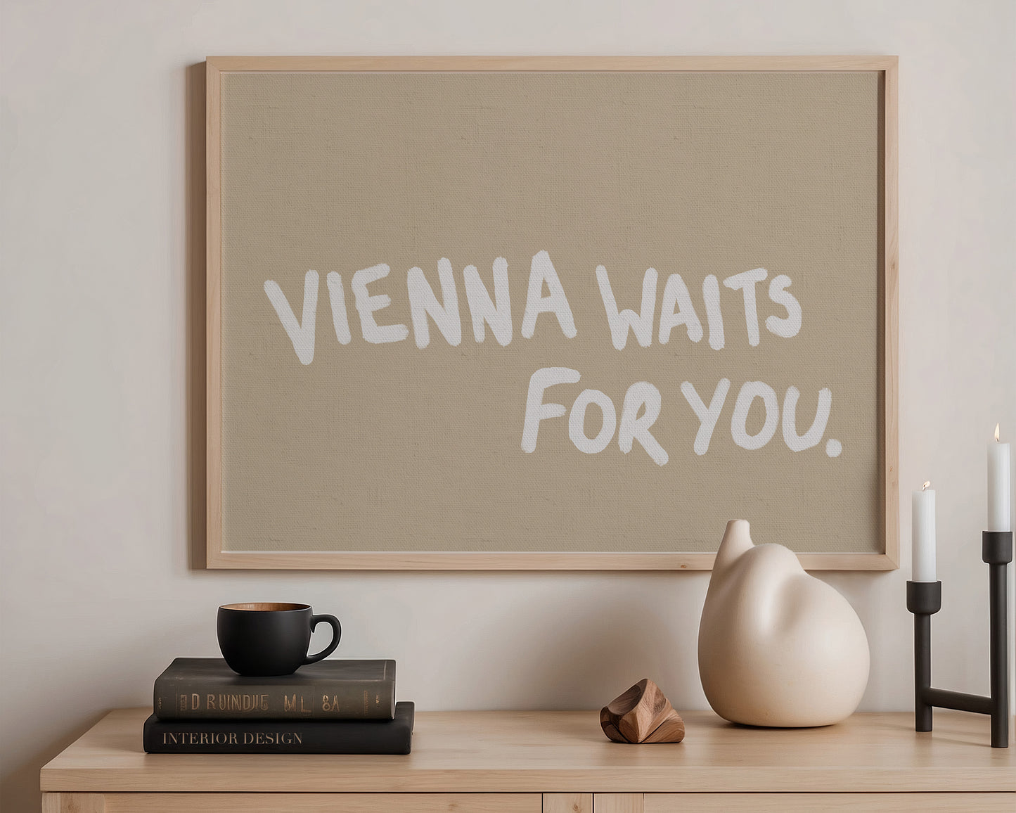 Vienna Waits For You Print