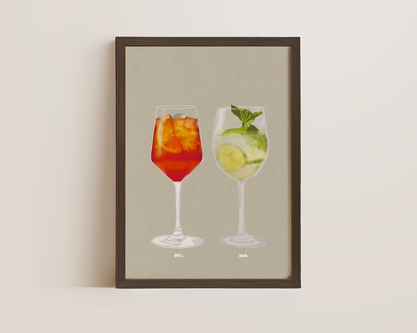 Aperol & Hugo Spritz Print