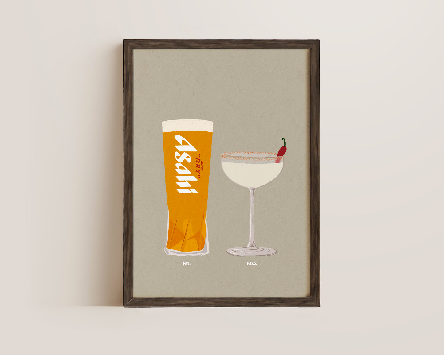 Asahi & Spicy Marg Print