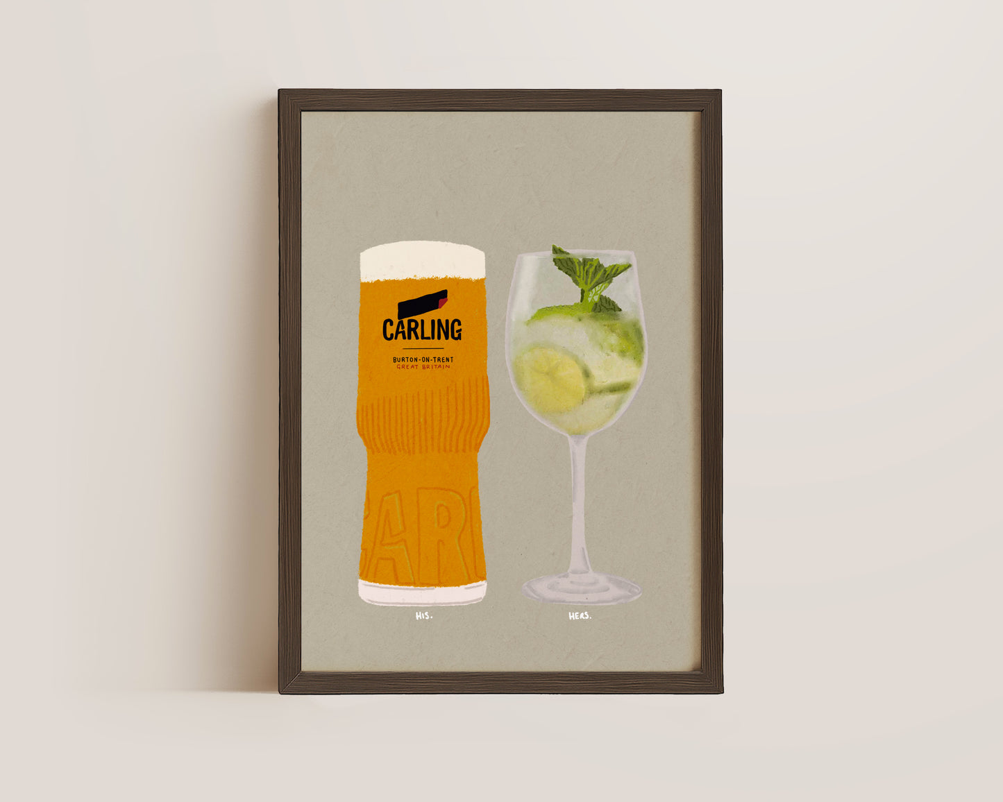 Carling & Hugo Spritz Print