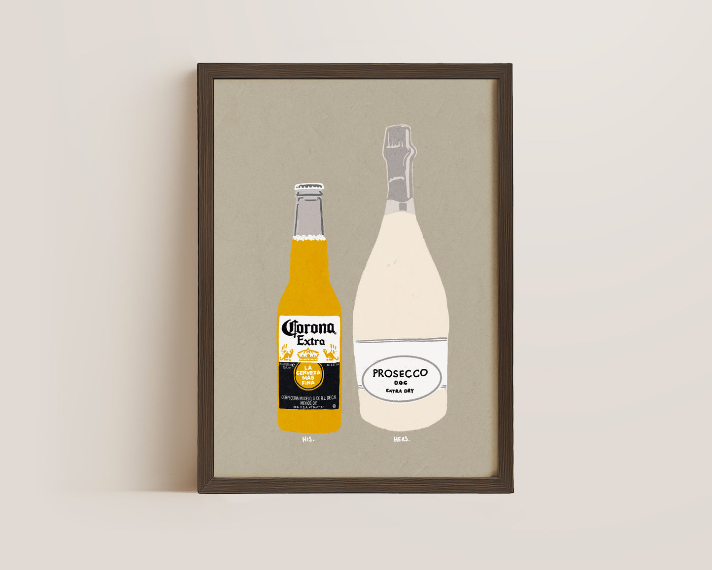 Corona & Prosecco Print
