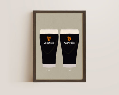 Guinness & Guinness Print
