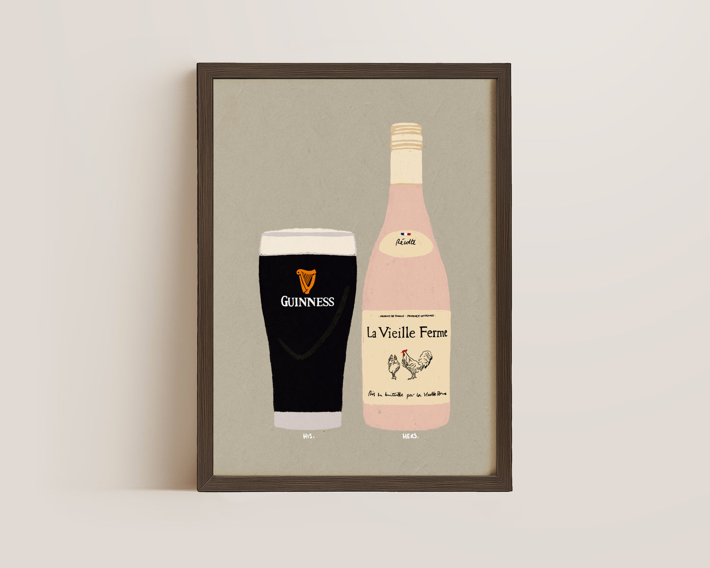 His & Hers Drink Print