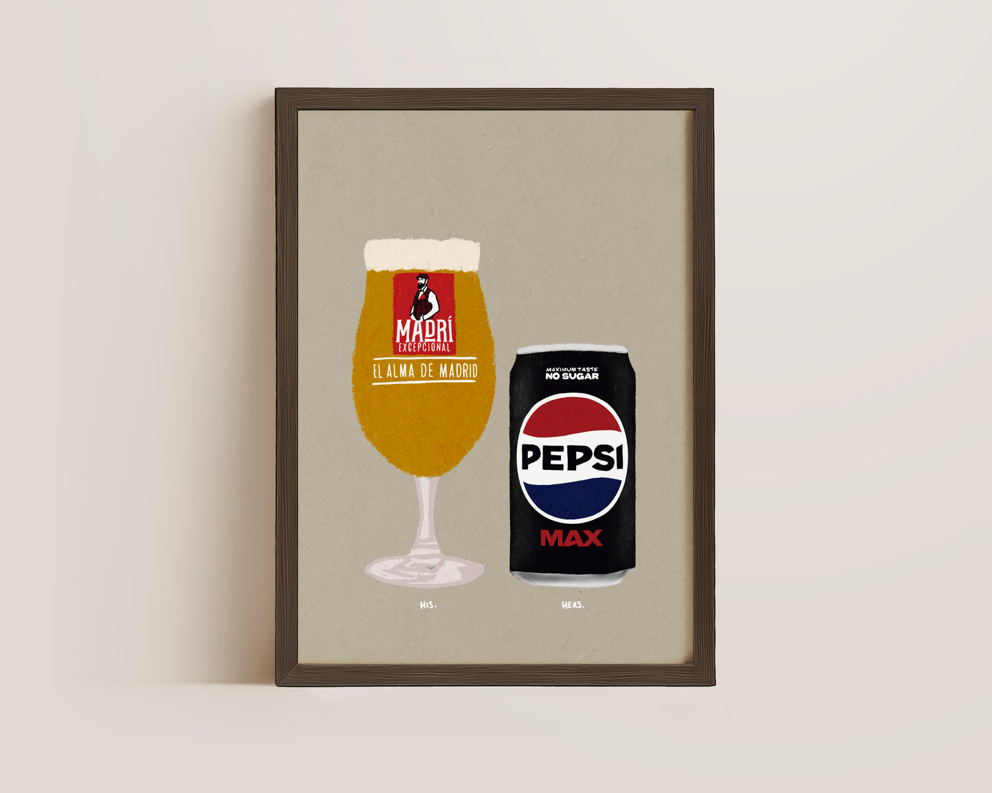 Madri & Pepsi Max Print