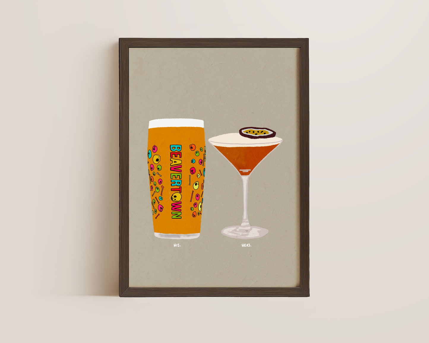 Neck Oil & Pornstar Martini Print