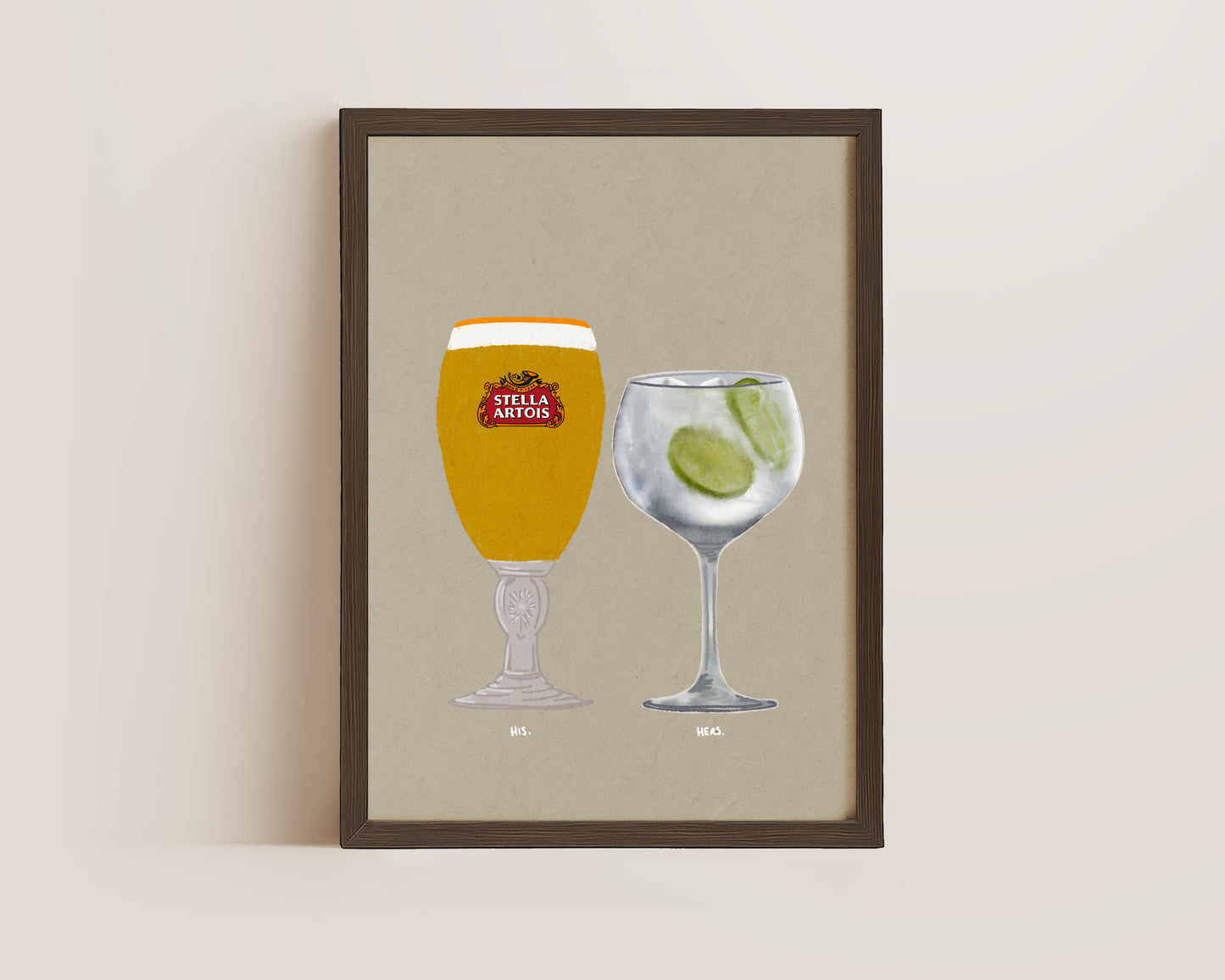Stella & Gin & Tonic Print