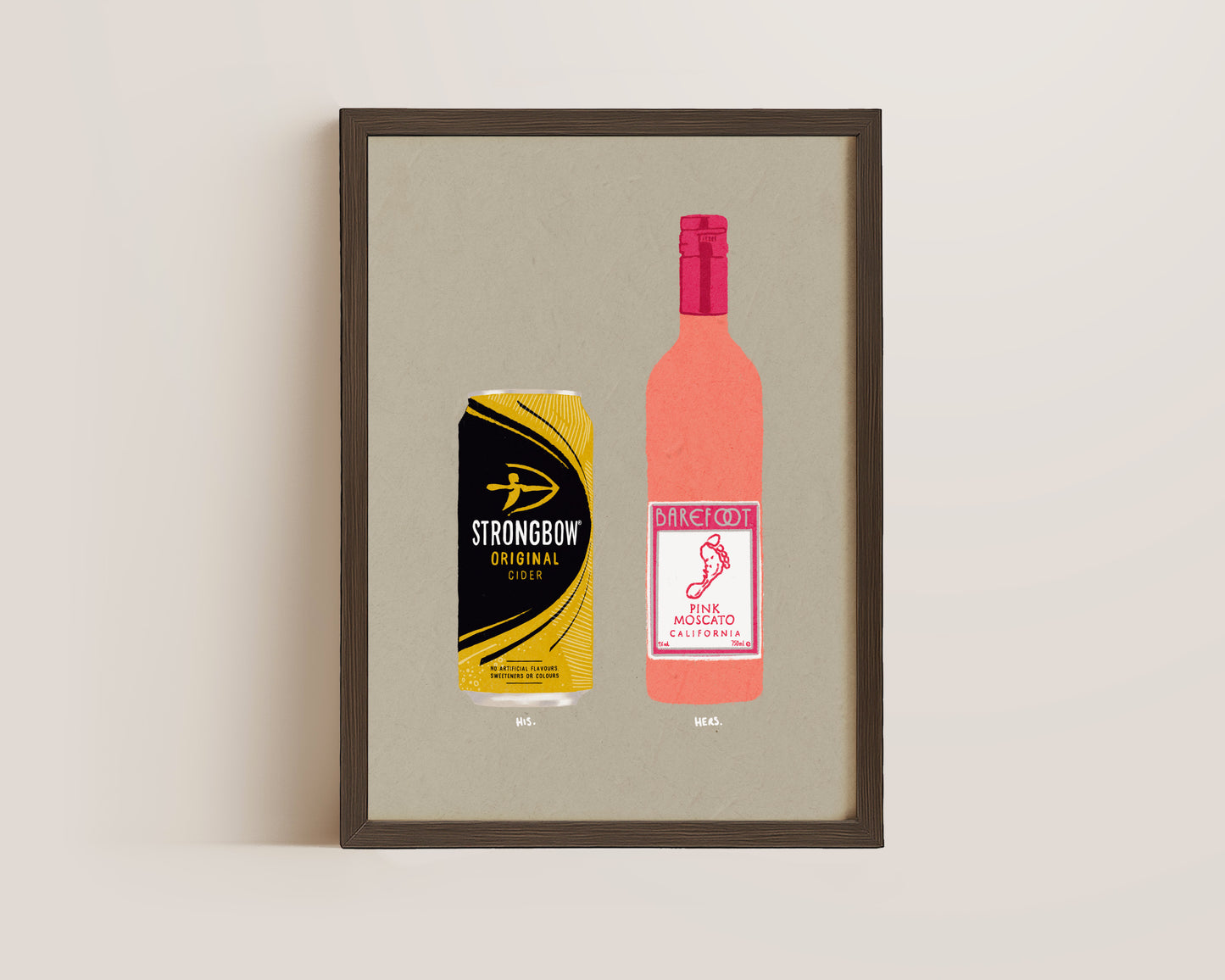 Strongbow & Pink Moscato Print