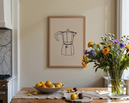 Coffee Pot Print