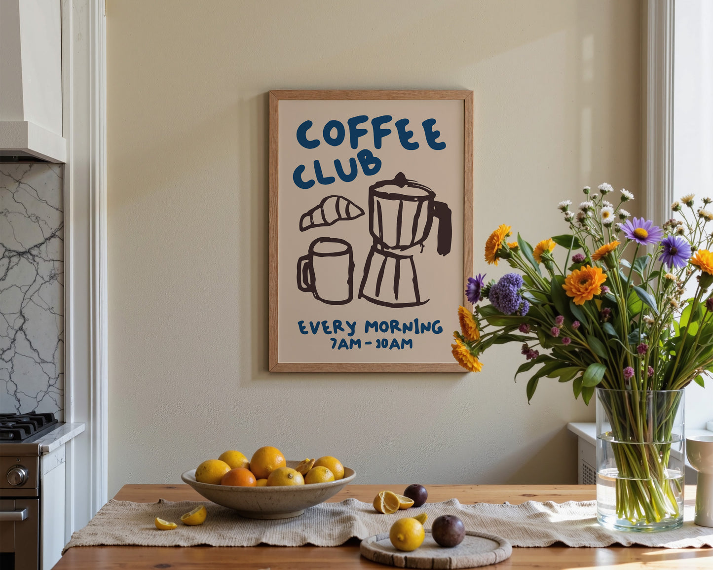 Coffee Club Print