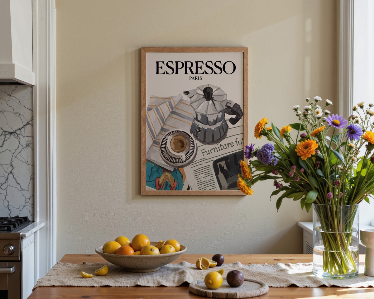 Paris Espresso Print