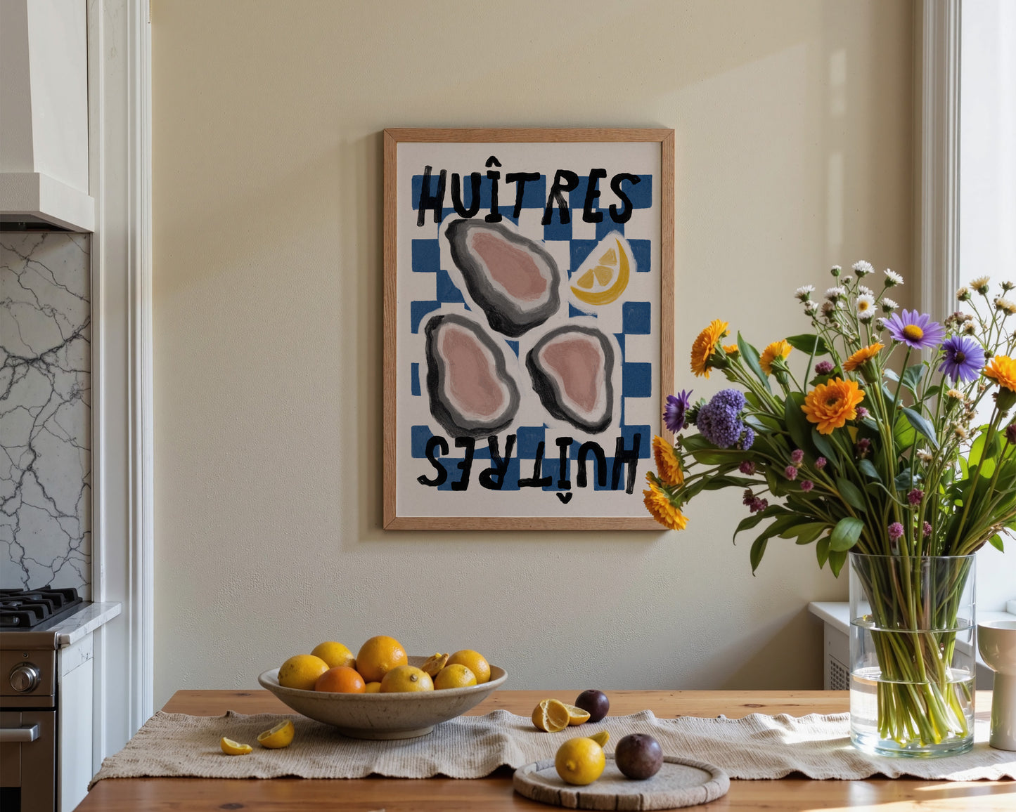 Huitres Print