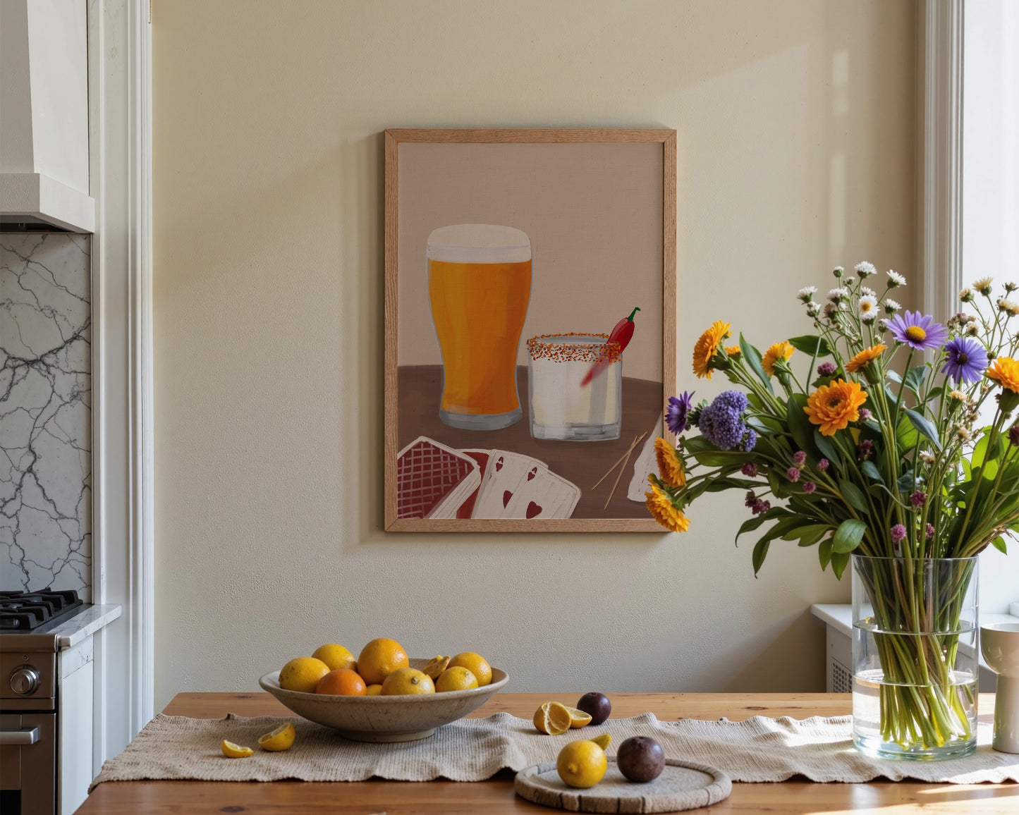 Lager & Spicy Margarita Date Night Print