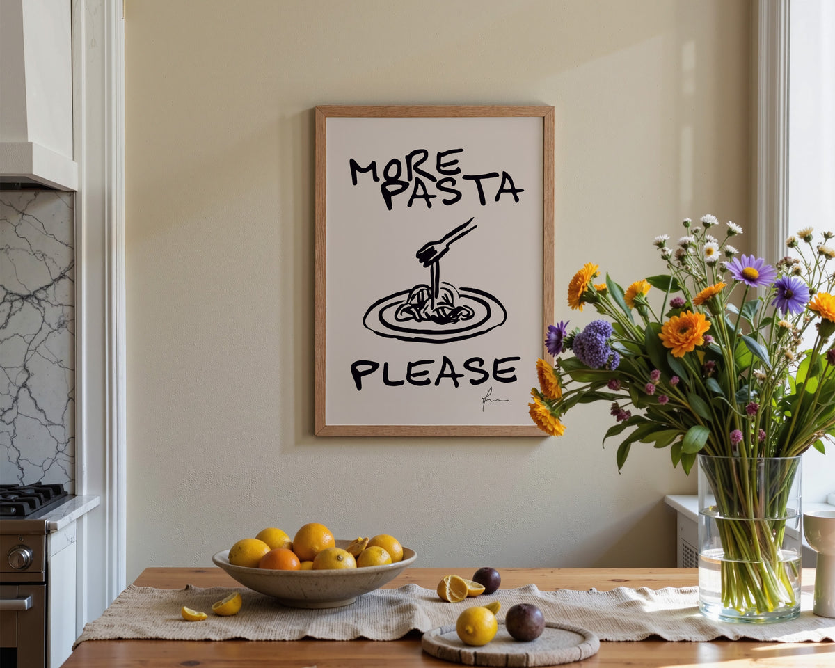 More Pasta Please Print