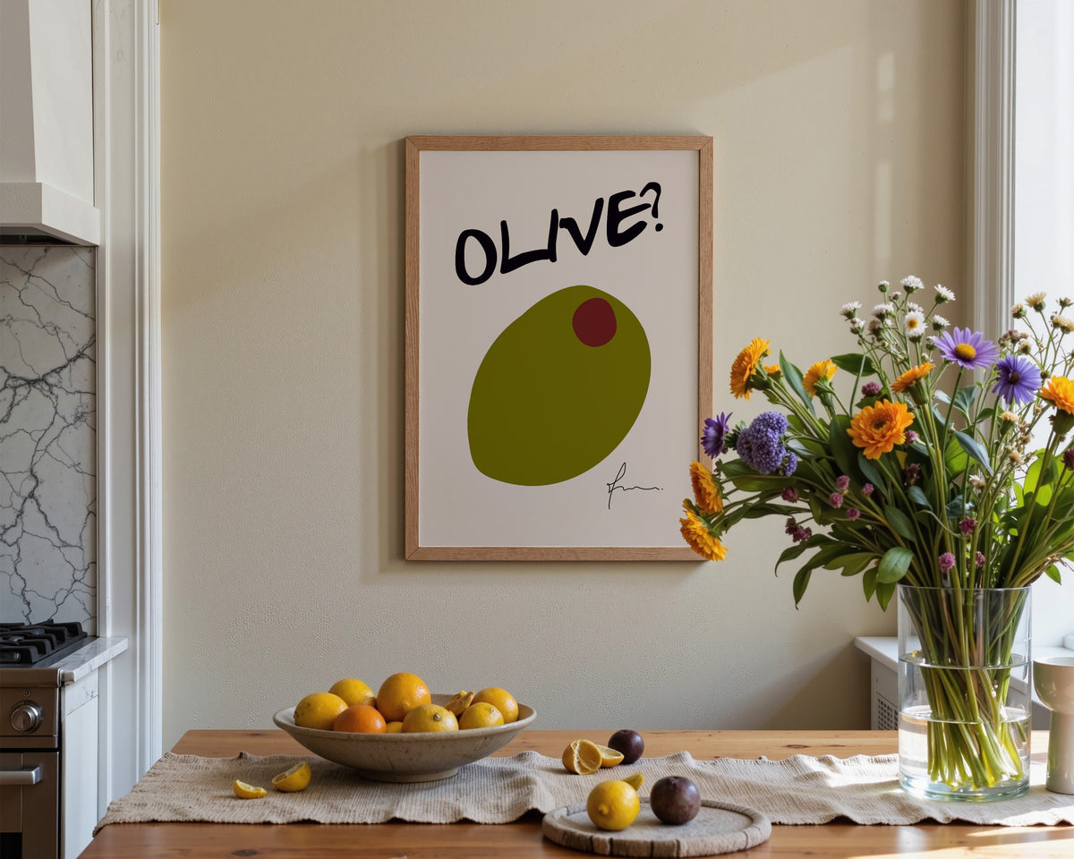 Olive Print