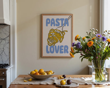 Pasta Lover Fork Print