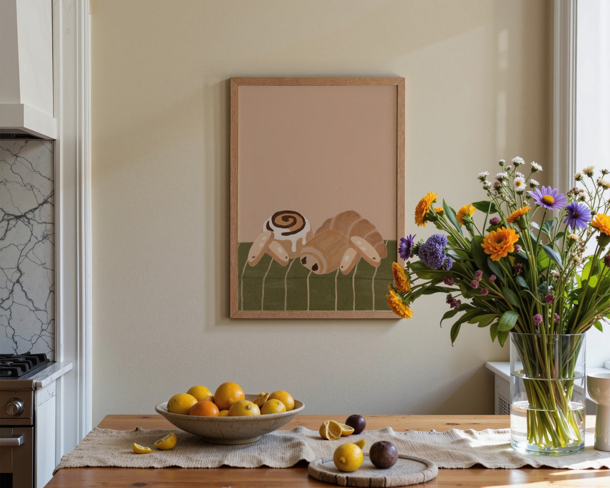 Pastry Table Print