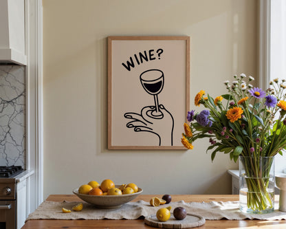 Wine? Print