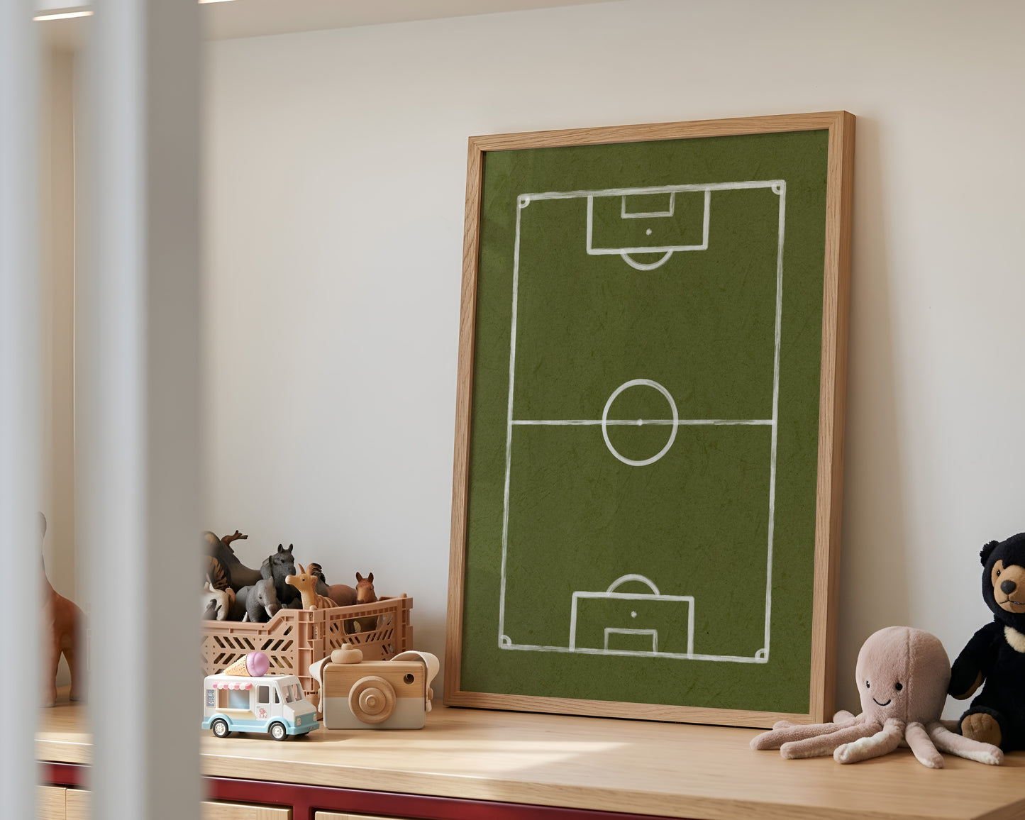 Football Pitch Print