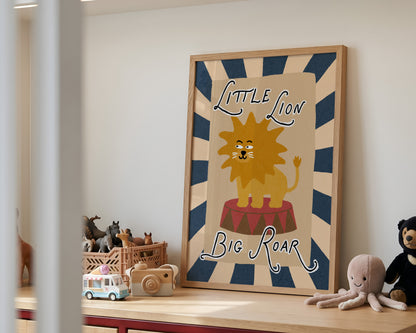 Little Lion Big Roar Print