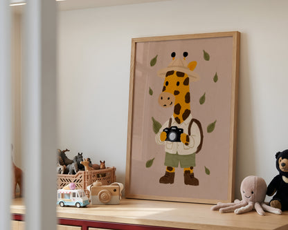 Safari Giraffe Print