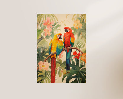 Parrots Print
