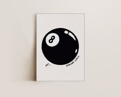 8 Ball Canvas