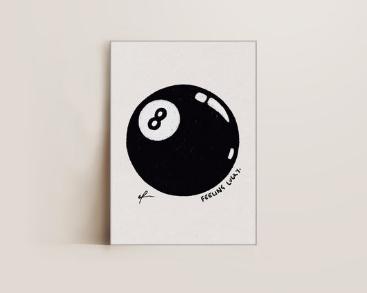 8 Ball Canvas